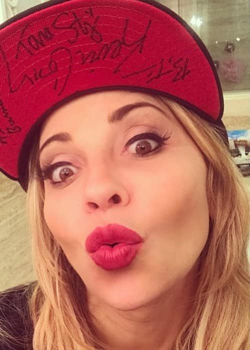 Tara Strong in an Instagram selfie as seen in November 2017