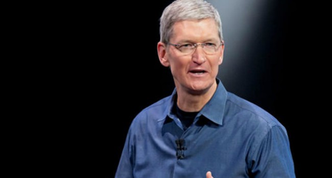 Tim Cook as seen in November 2015