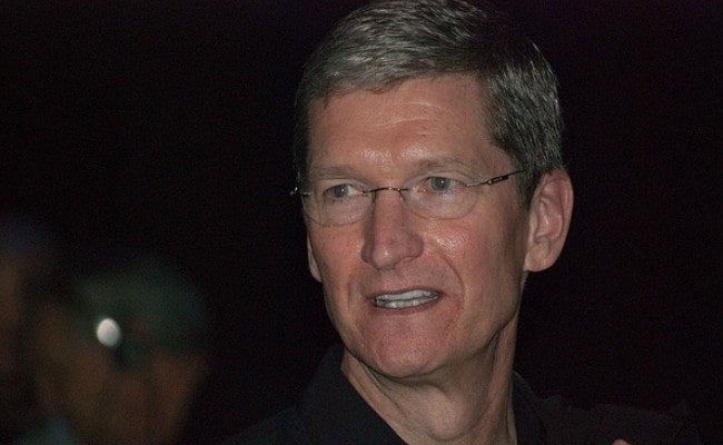 Tim Cook at the Macworld Expo in January 2009