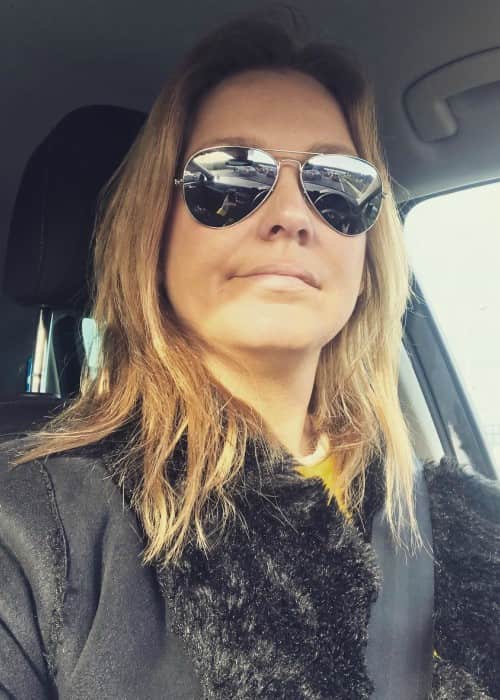 Vanessa Oliveira in a selfie in January 2018