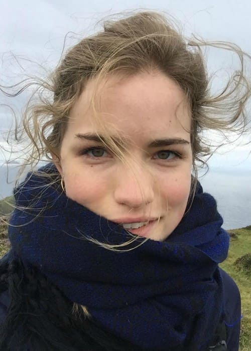 Willa Fitzgerald in a selfie in August 2017