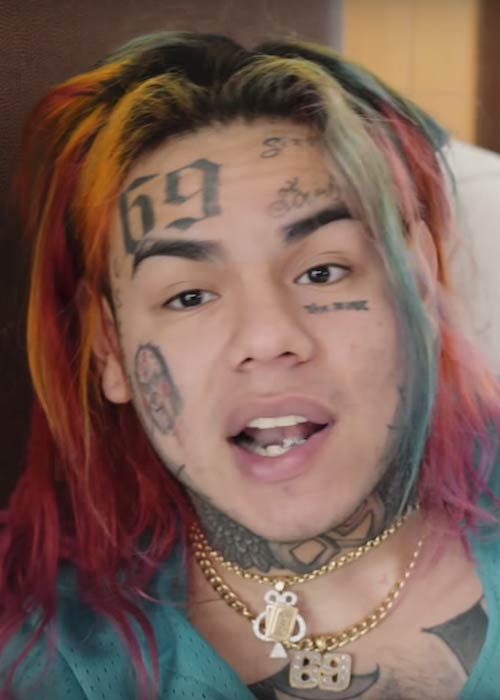 6ix9ine during an interview with Montreality in 2018