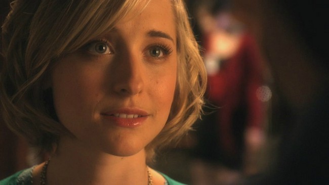 Allison Mack as seen in December 2017