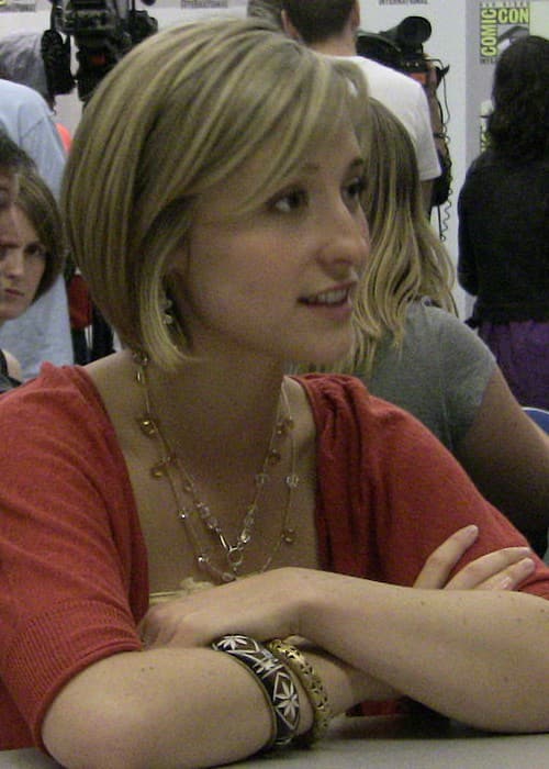 Allison Mack at Comic-Con in July 2009