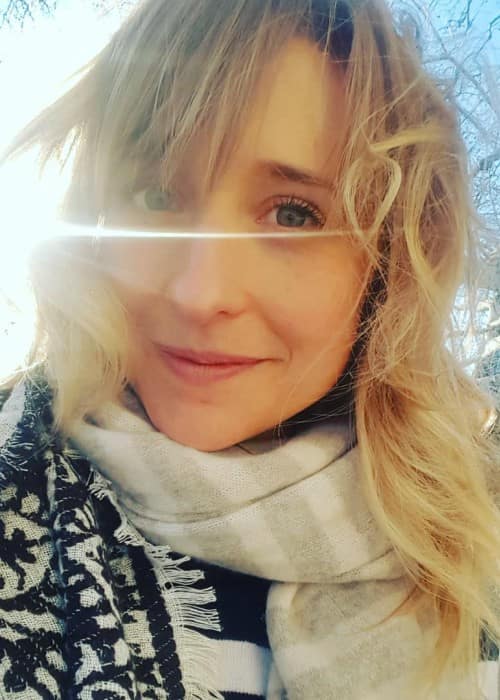 Allison Mack in an Instagram selfie as seen in March 2018