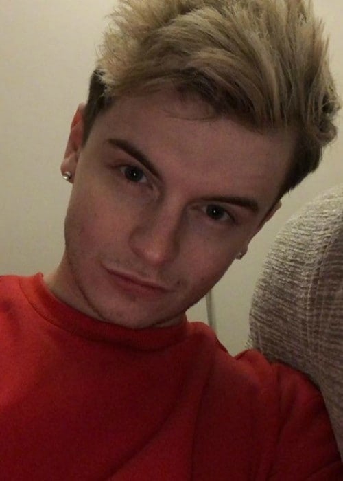Andy Fowler in a selfie as seen in April 2018
