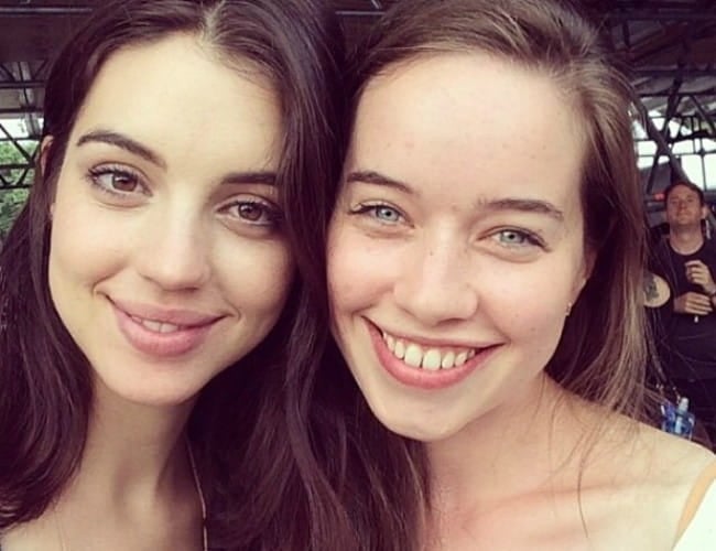 Anna Popplewell (Right) and Adelaide Kane as seen in August 2014