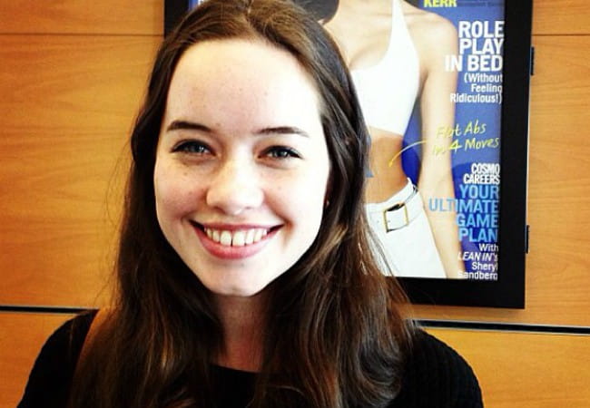 Anna Popplewell as seen in October 2013