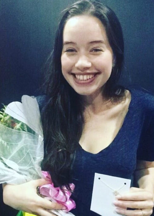 Anna Popplewell in an Instagram post as seen in July 2017
