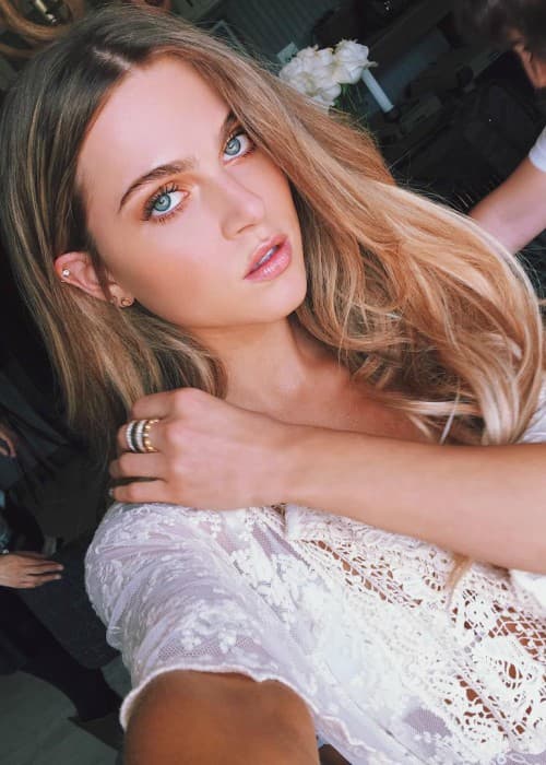 Anne Winters in a selfie in April 2018