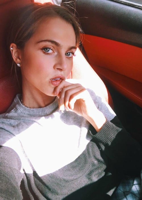 Anne Winters in an Instagram post as seen in March 2018