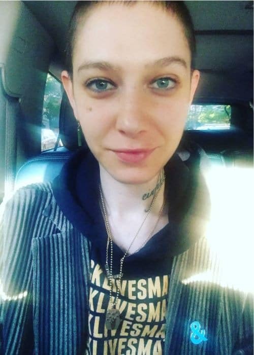 Asia Kate Dillon in an Instagram selfie as seen in June 2017