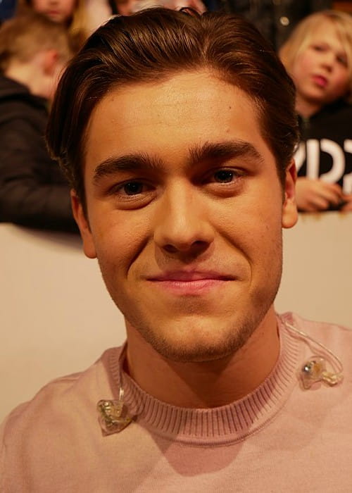 Benjamin Ingrosso at Melodifestivalen in March 2017