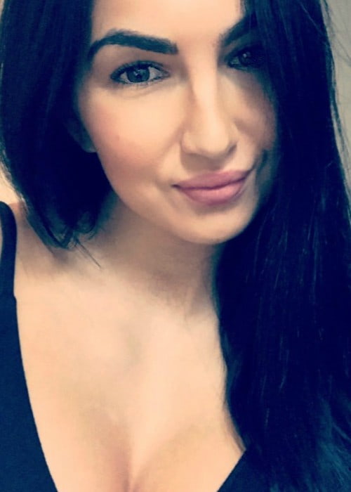 Billie Kay in an Instagram selfie as seen in October 2017