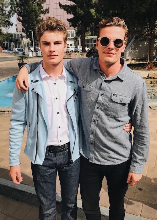 Brady Tutton and ÅNTRM in an August 2017 picture