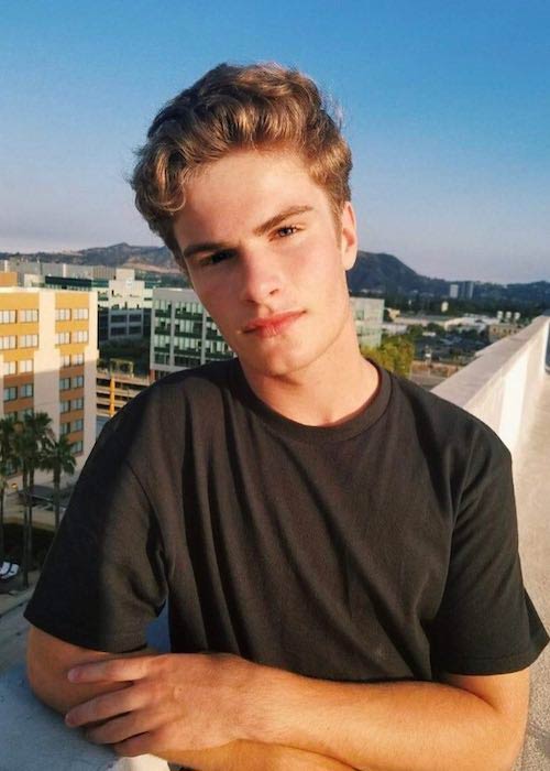 Brady Tutton looking cool in a July 2017 picture
