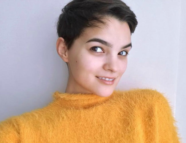 Brianna Hildebrand as seen in October 2017