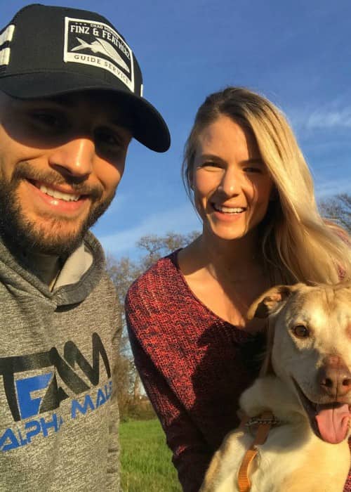 Chad Mendes and Abby Raines as seen in January 2018