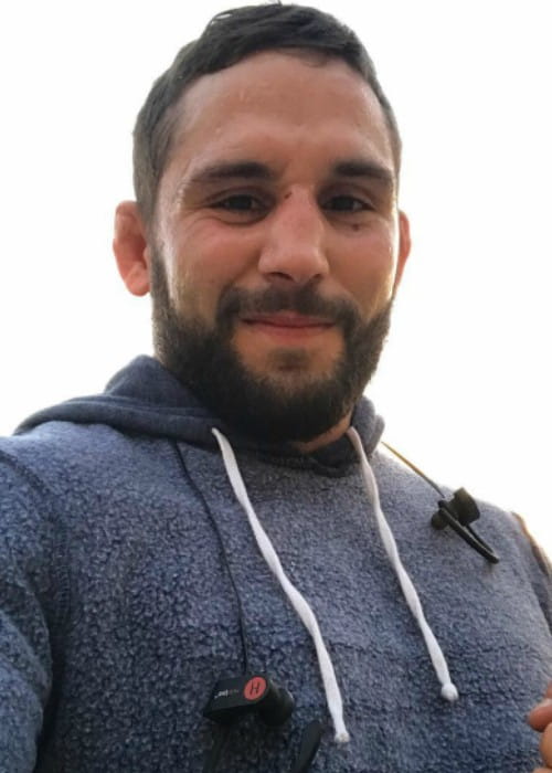 Chad Mendes in an Instagram selfie as seen in December 2017