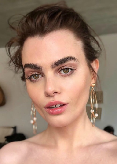 Charli Howard in an Instagram selfie as seen in March 2018