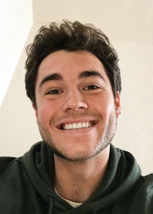 Charlie DePew in a selfie in December 2017