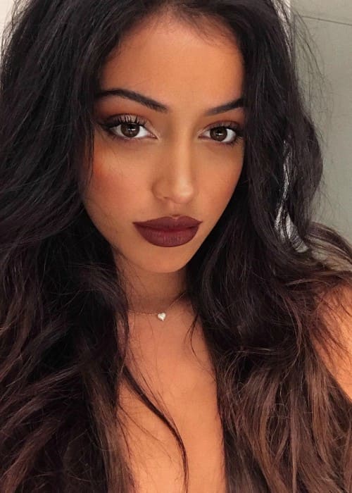 Cindy Kimberly in an Instagram selfie as seen in September 2017