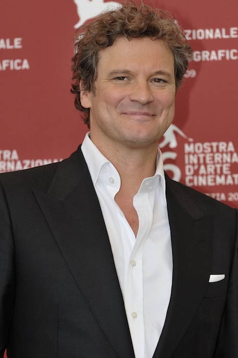 Colin Firth during the Venice Film Festival 2009