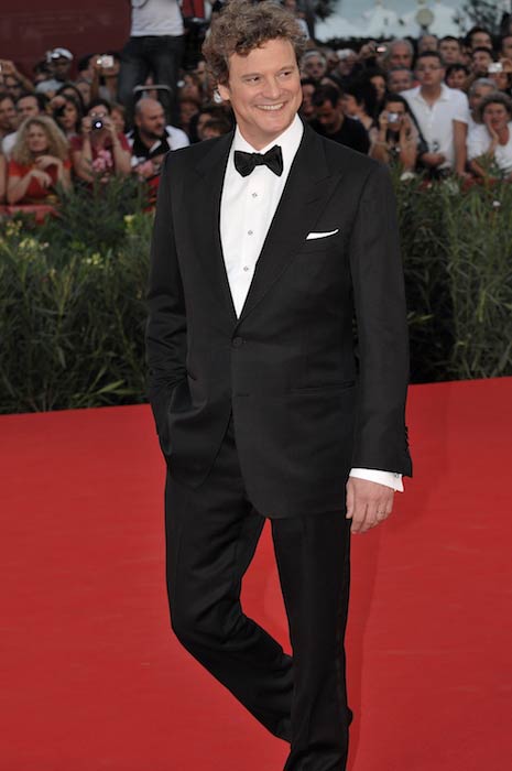 Colin Firth during the closing ceremony of 2009 Venice Film Festival