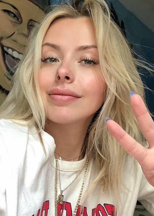 Corinna Kopf in a selfie in April 2018