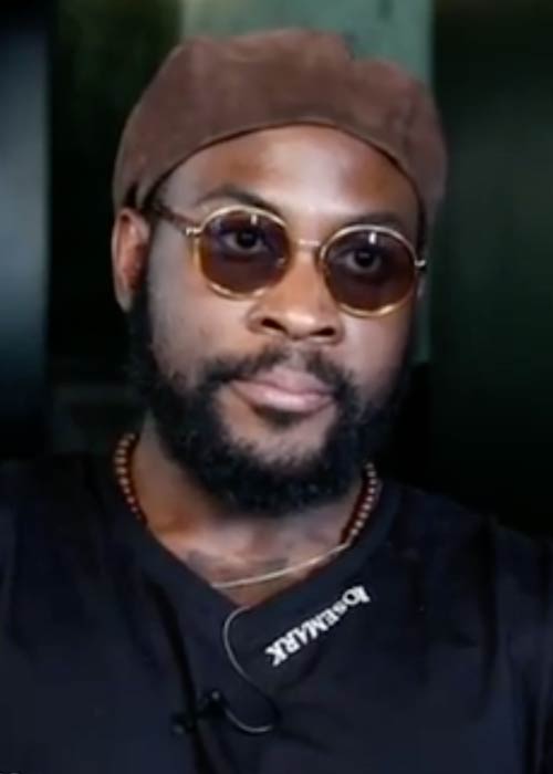 Damso during his interview with Rapelite in 2018