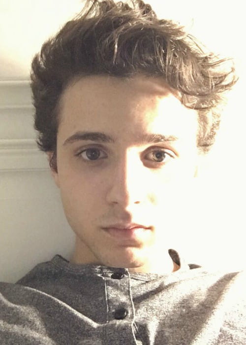 Dylan Schmid in a selfie as seen in March 2017