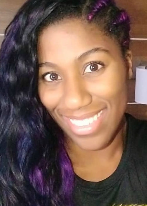 Ember Moon in an Instagram selfie as seen in February 2018