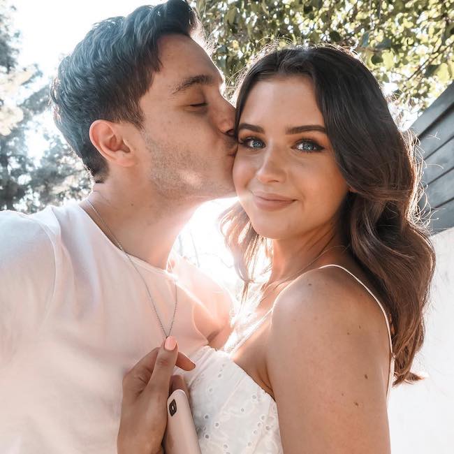 Gabriel Conte and Jess Conte in February 2018