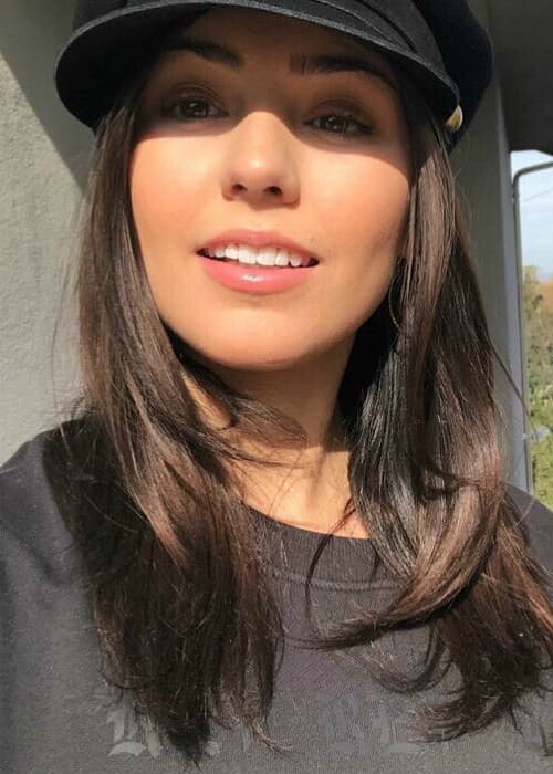 Jessica Andrea in a selfie in January 2018