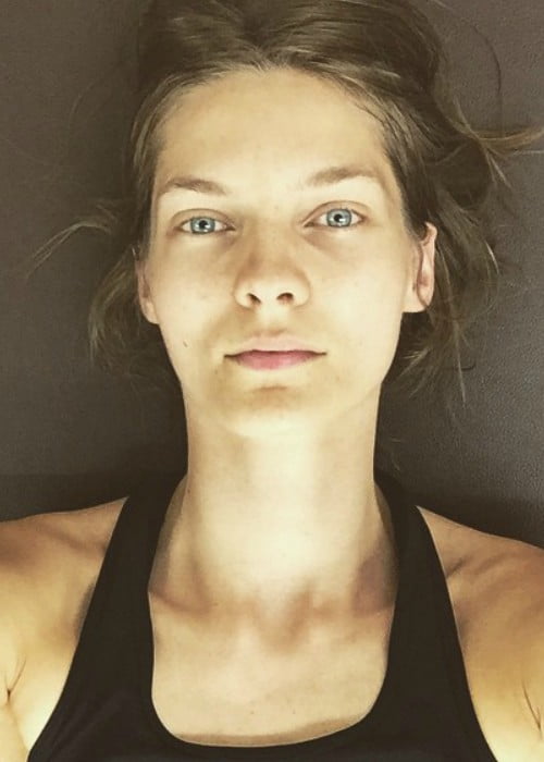 Karolin Wolter in an Instagram selfie as seen in May 2015