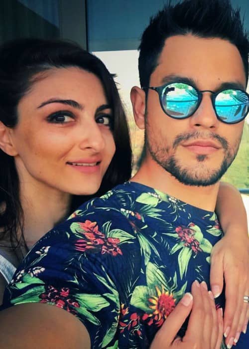 Kunal Khemu and Soha Ali Khan in a selfie in July 2016