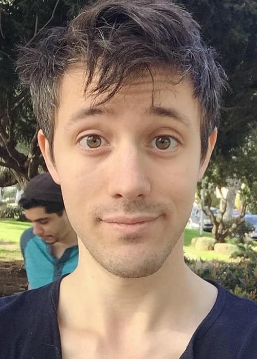 Kurt Hugo Schneider in a selfie as seen in March 2018