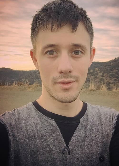 Kurt Hugo Schneider in a selfie in January 2018