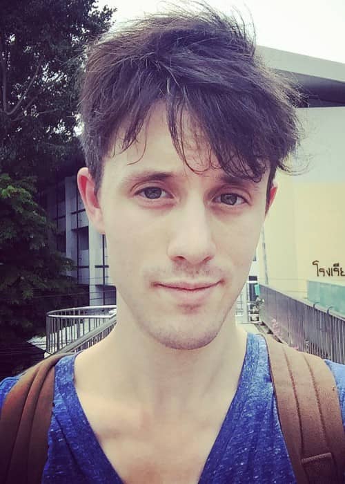 Kurt Hugo Schneider in an Instagram selfie as seen in January 2018