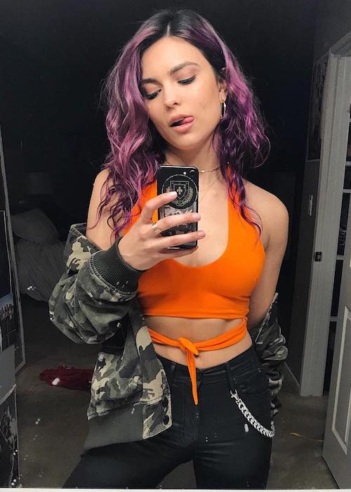 Kyra Santoro looking beautiful in January 2018 selfie
