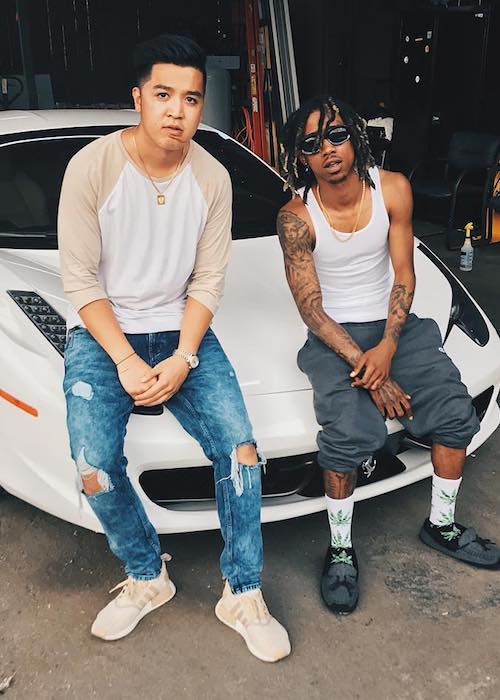 Lil Twist and Timmy Pham (Left) as clicked in 2017