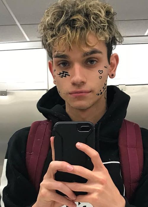 Marcus Dobre in a selfie in December 2017