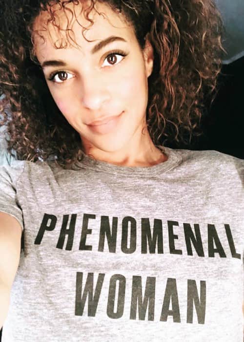 Megalyn Echikunwoke in an Instagram selfie as seen in April 2018