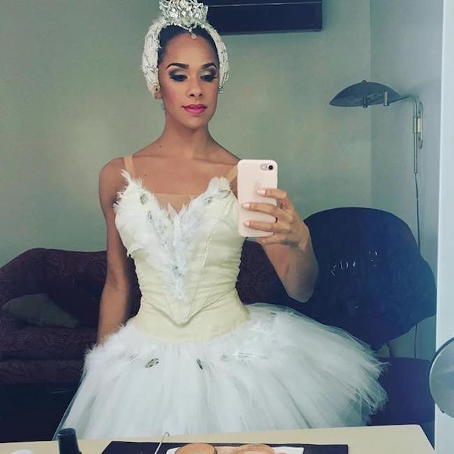 Misty Copeland in a July 2017 selfie