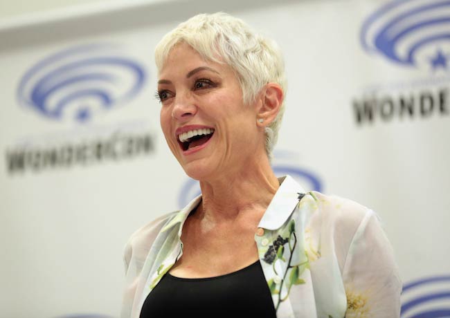 Nana Visitor at the 2018 WonderCon