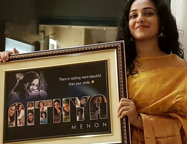 Nithya Menen in an Instagram post as seen in September 2016