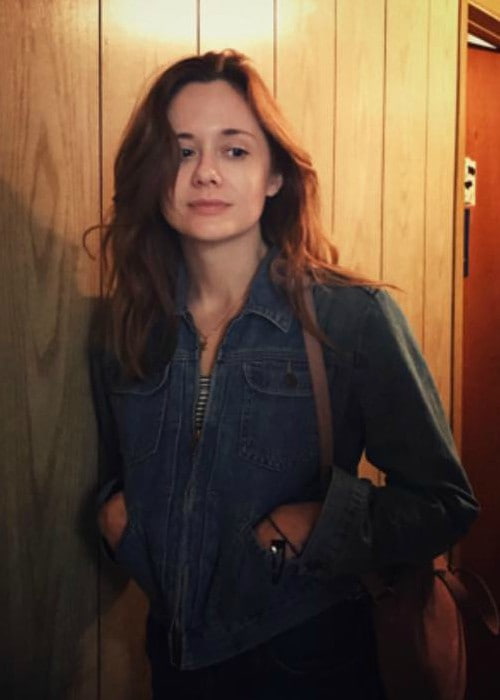 Nora Zehetner as seen in April 2018