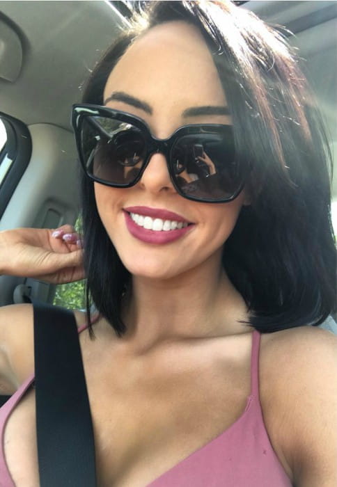 Peyton Royce in an Instagram selfie as seen in March 2018