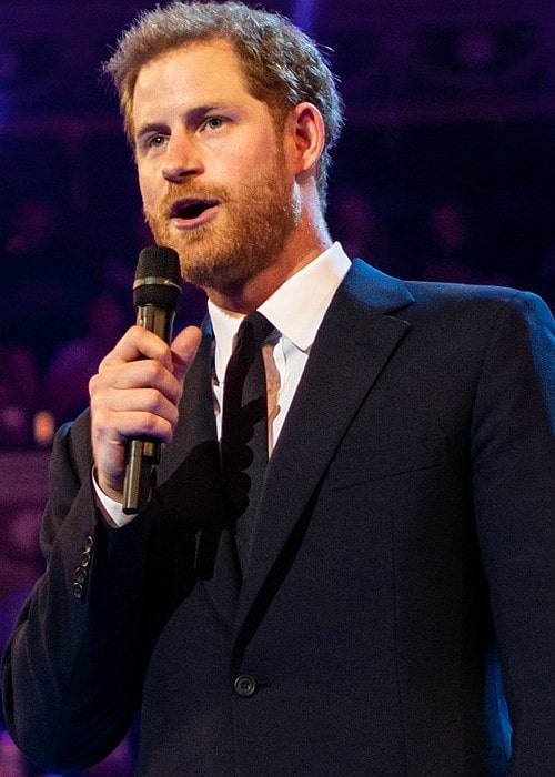 Prince Harry at The Queen's Birthday Party in April 2018