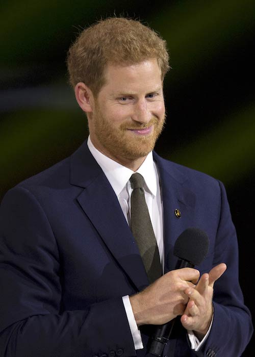 Prince Harry at the 2017 Invictus Games opening ceremony